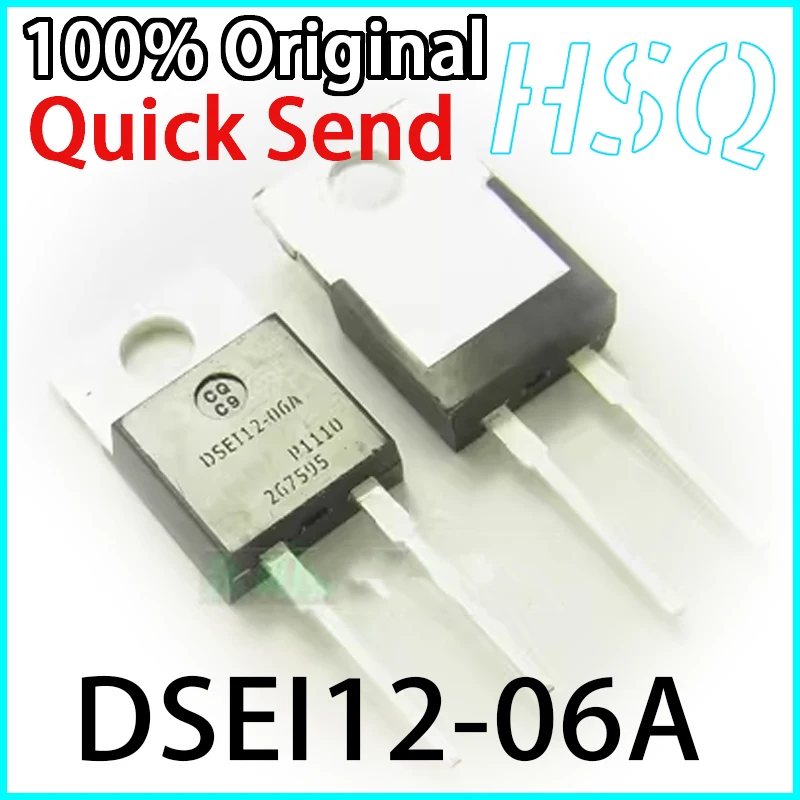 

5PCS New DSEI12-06A Diode Fast Rectifier Tube 12A600V DSE112-06A