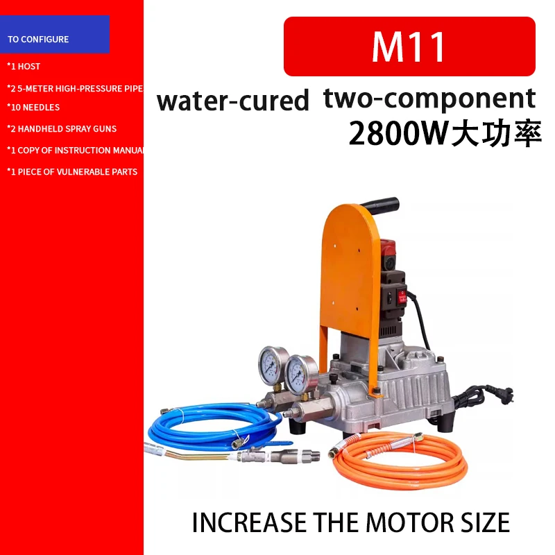Electric Convenient High-pressure Grouting Machine Water Curing Waterproof Material Machine Glue Special Machine