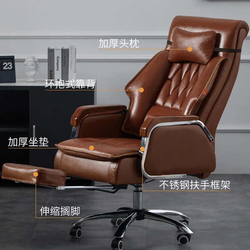 Vanity Luxury Office Chair Reading Cushion Swivel Ergonomic Mobile Desk Office Chair Gaming Chaise De Bureau Home Furniture