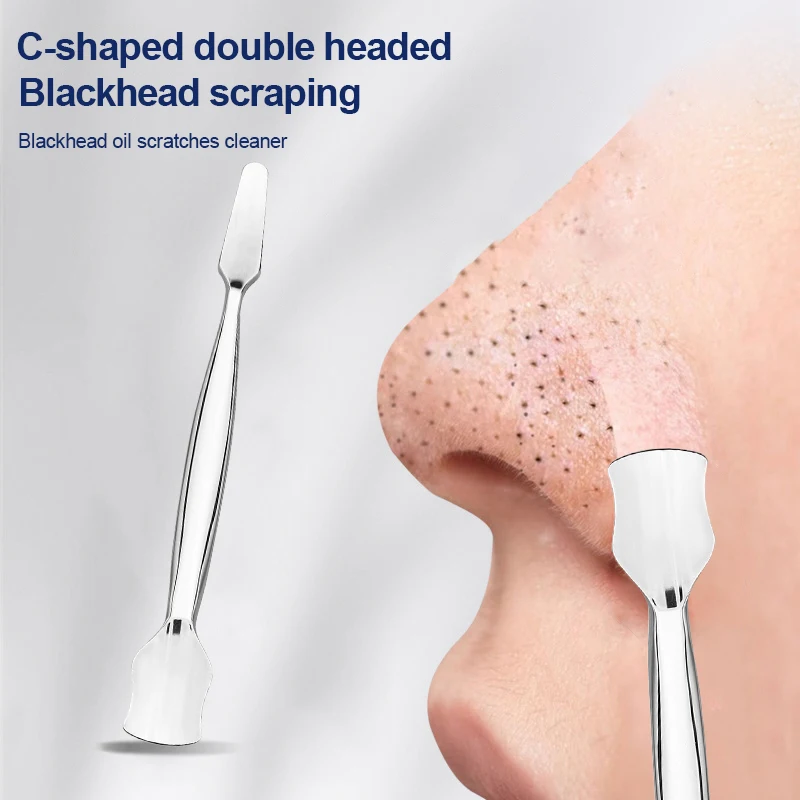 Comedondrukker Puistje Popper Tool Acne Verwijderen Behandeling Comedo Whitehead Popping Zit Neus Gezicht Smet Extractor