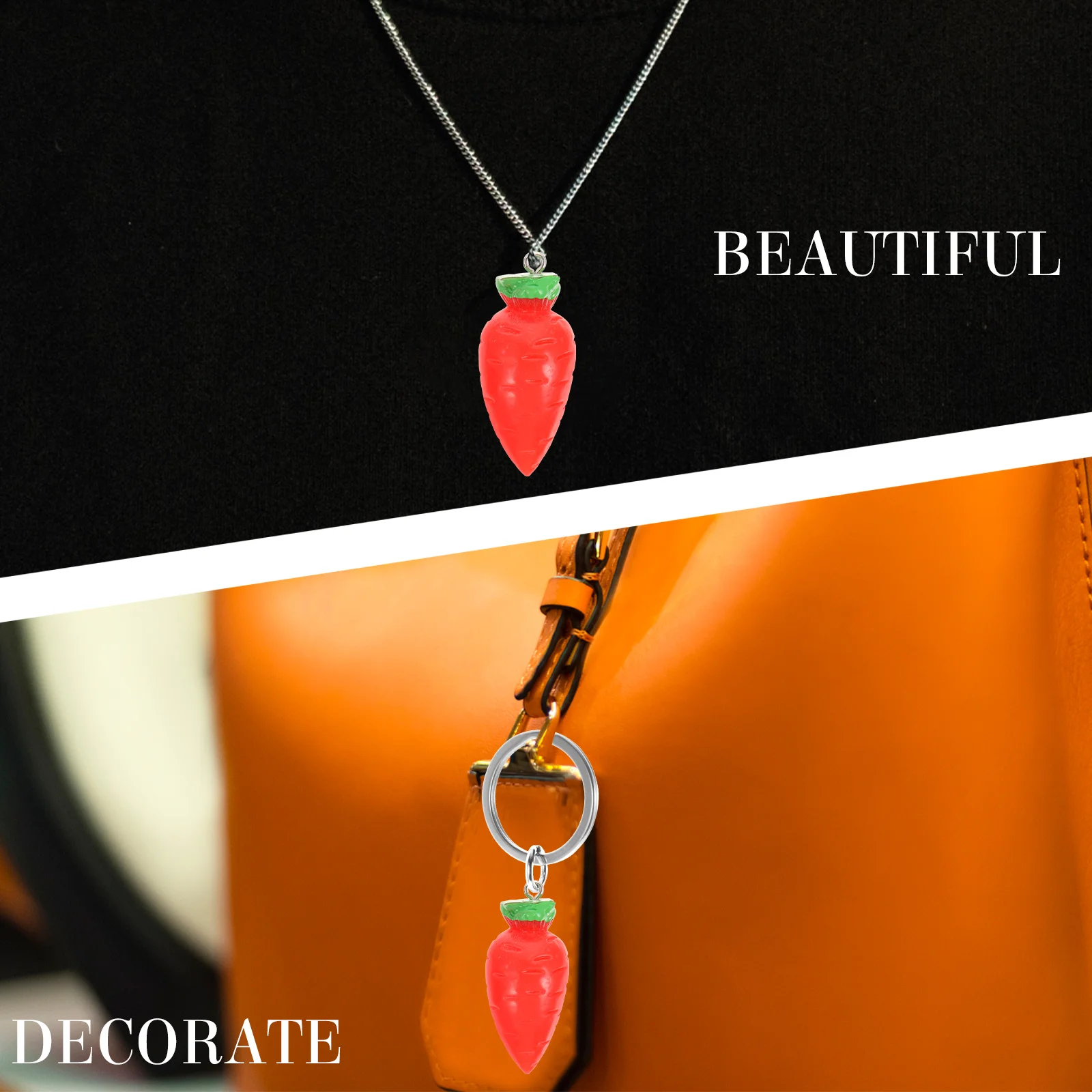 20 Stück Ostern Karotte Charms für Schmuckherstellung Diy Halskette Armband Ohrring Anhänger Handwerk Urlaub Dekoration Zubehör