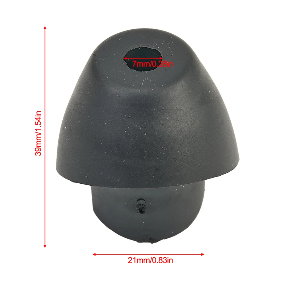 High Quality Hot Sale New Sale Newest Wholesale Antenna Cover Trim Rubber Black Antenna Base Bezel Ornament Replace