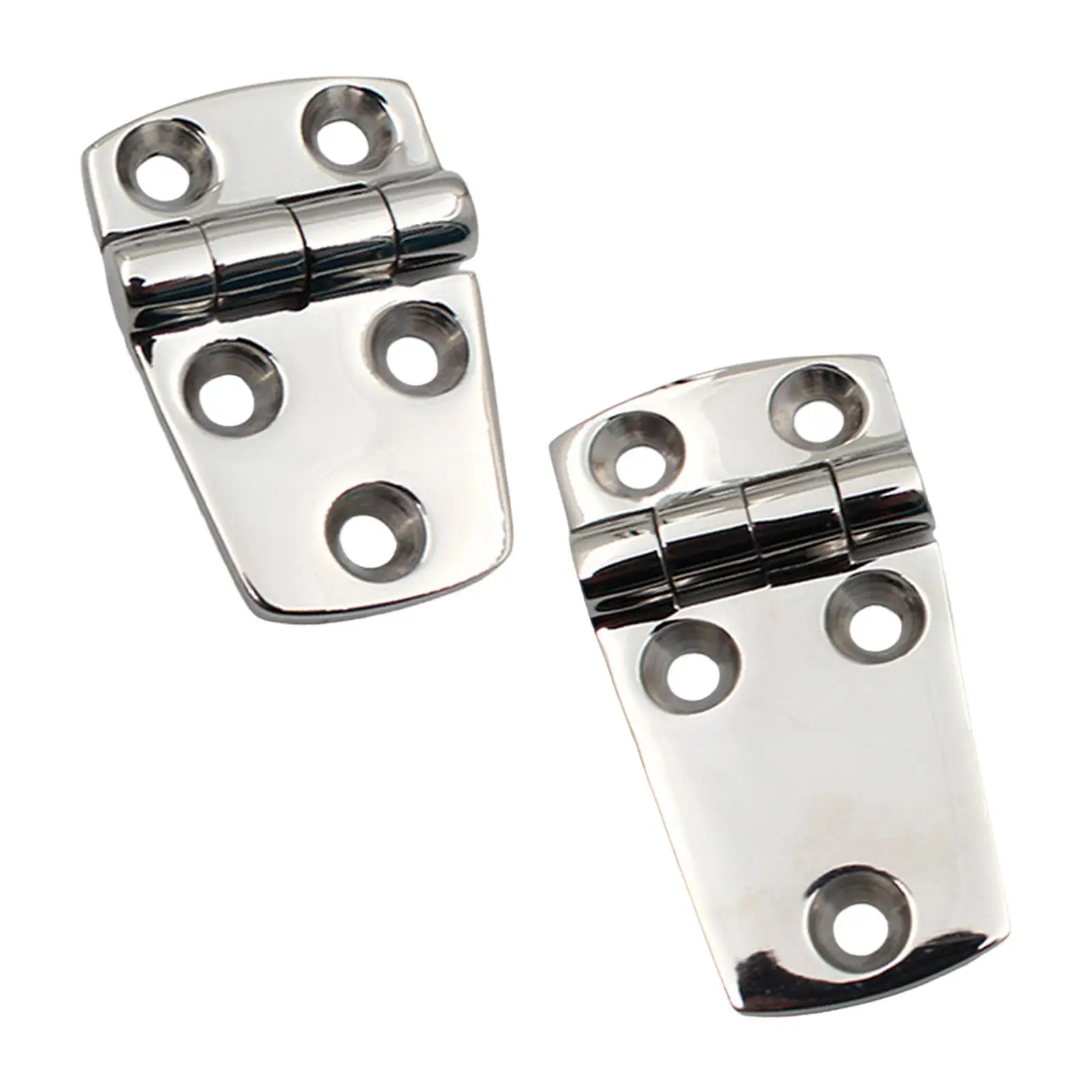 Heavy Duty Boat Strap Hinge Marine Grade 316 Stainless Steel Folding Accessory for Yacht Deck Hatch Cabinet Door RV Window