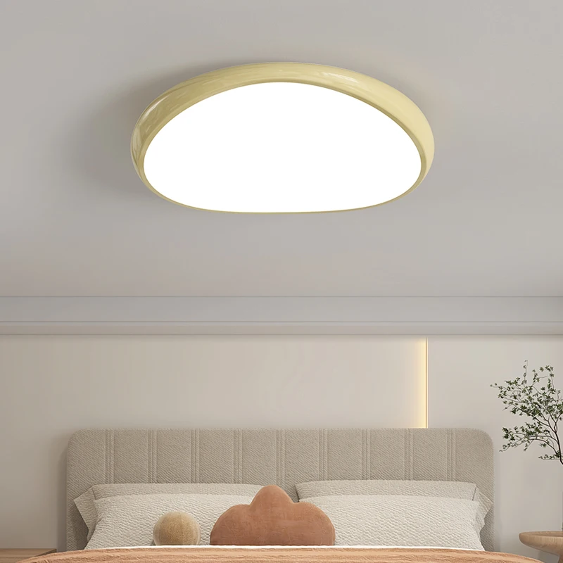 

Full Spectrum Intelligent Eye Protection Bedroom Ceiling Lights Modern Simple Cream Living Room Lamp Balcony Aisle Study Lamp