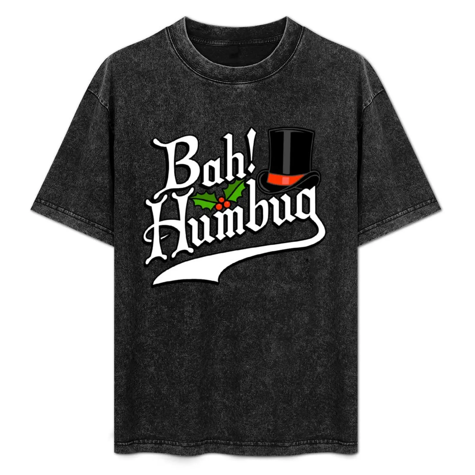 

Bah Humbug! Funny Christmas Scrooge Graphic Classic T-Shirt Anime t-shirt boys whites designer shirts Short sleeve tee men