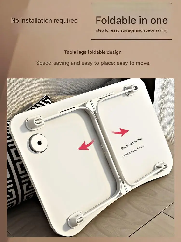 Small table computer desk notebook bed table home bed foldable bay window dormitory study table