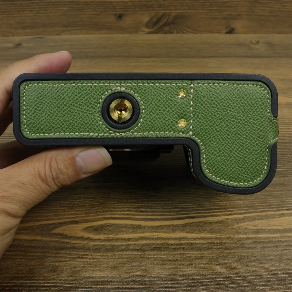 Fujifilm xs20カメラケース、puレザー製、リストストラップ付き