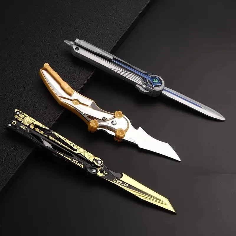 Modelo de Faca de Brinquedo de Plástico - Coleção de Ferramentas de Jogo de Nível Profissional Seiko, Presente de Ferramenta Tática para Jogadores de Papéis das Forças Especiais