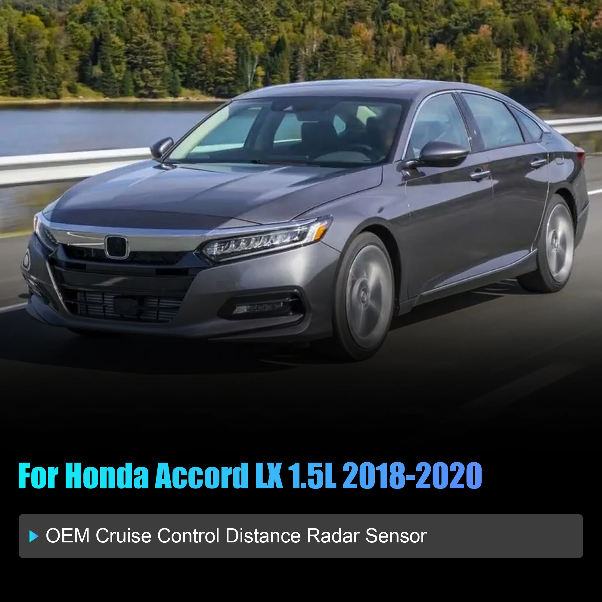 1 Pcs Front-Mounted Millimeter-Wave Radar Sensor For 2018-2020 Honda Accord 36803-TVA-A37