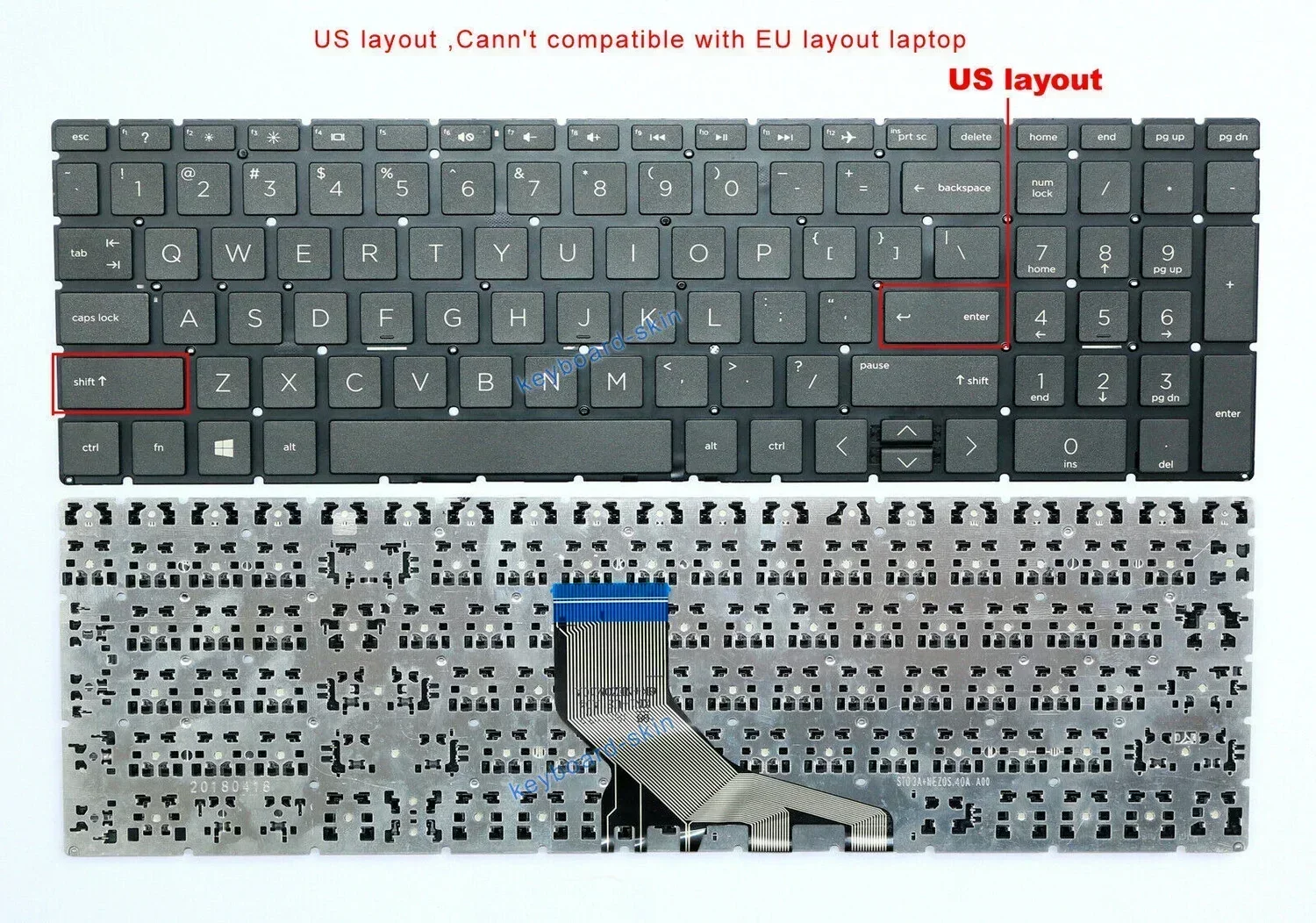 New Us Keyboard No-… - image