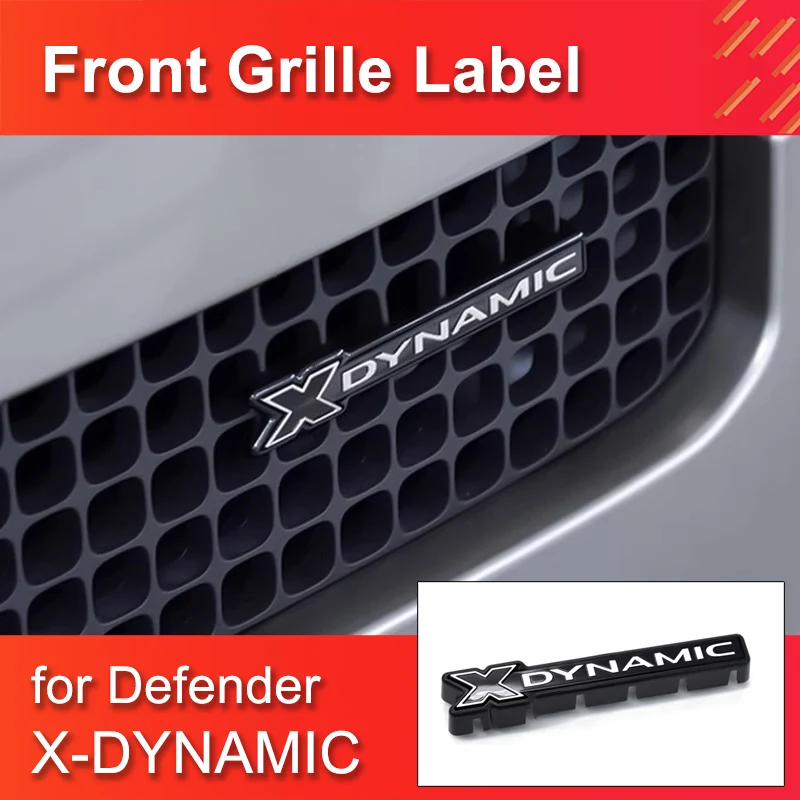 for Land Rover Defender 90 110 2020-2024 X-DYNAMIC marker Front Grille Decorative Strip Side Marker for New Defender