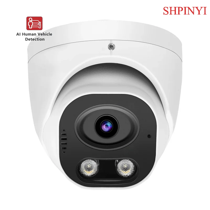 

OEM ODM Provider Цельнометаллический корпус PoE IP Купольная камера видеонаблюдения Цветная совместимая с сетевой камерой DH HIK 4k Производитель