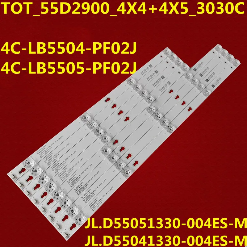 

LED Backlight Strip For LE55D8600 L55F3800A L55E5800A-UP L55F3303B TOT_55D2900_4X4+4X5_3030C 4C-LB5504-PF02J 4C-LB5505-PF02J