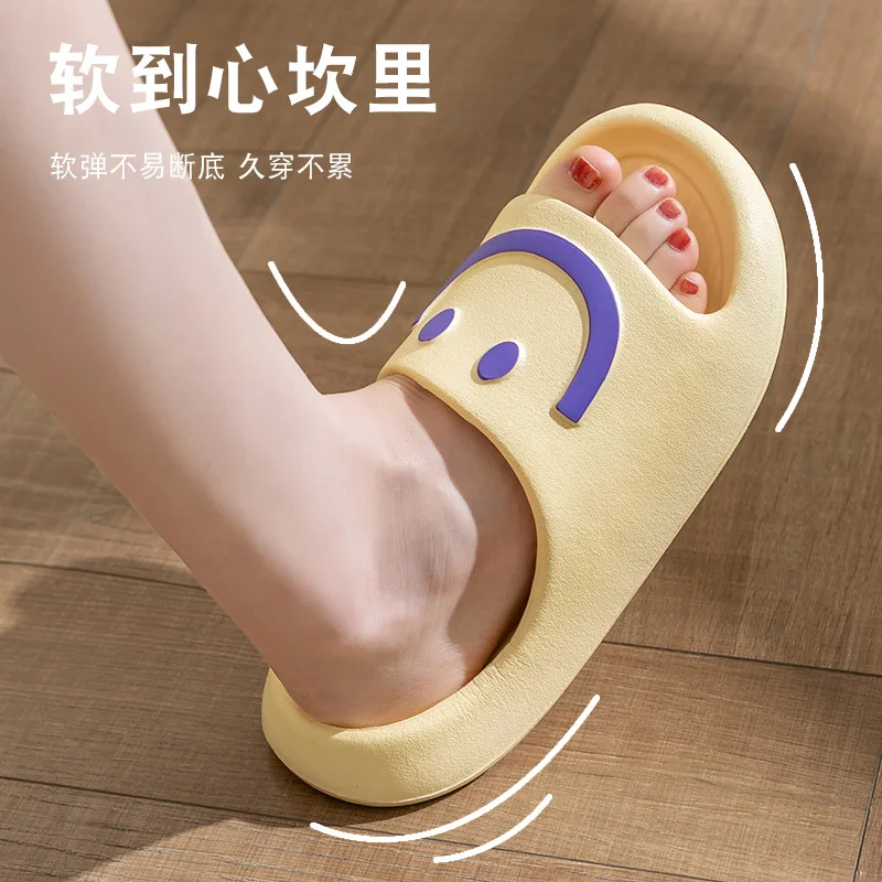 Anti-slip Slippers Woman Home Sandals Soft Bottom Male and Female Couple Water Proof Leisure Fashion Massage Shower Shoes Women