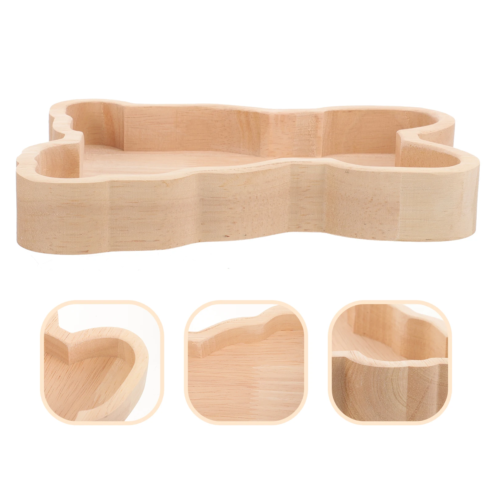 

Wood Serving Wooden Snack Reusable Fruit Tray For Home Storage Decorative Dessert Plate Portable Tea Table Tray Kitchen