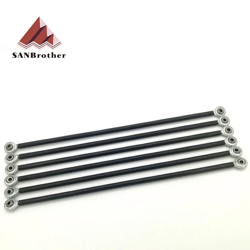 

SANJIUPrinter Kossel Delta 3D-принтер Запчасти Параллельный манипулятор «рыбий глаз» Карбоновый стержень Аксессуары для 3D-принтеров