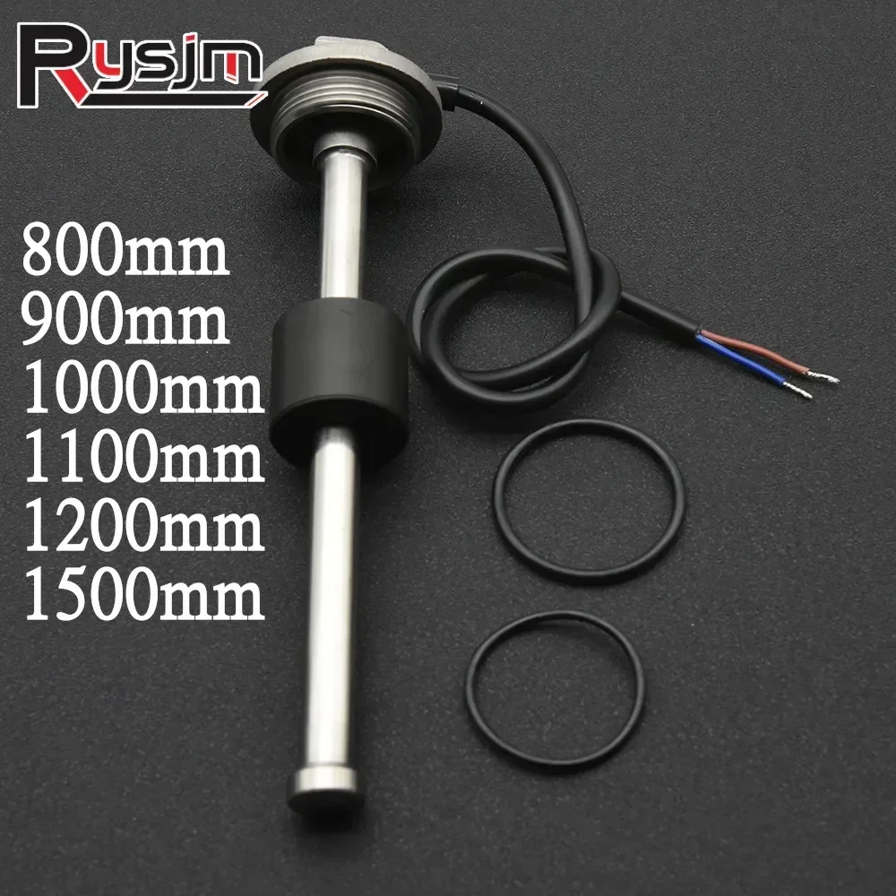 1500mm 1200mm 1100mm 1000mm Custom Size Fuel Level Sensor Fuel Sender Unit for 0-190ohm 240-33ohm Car Boat Fuel Water Gauges