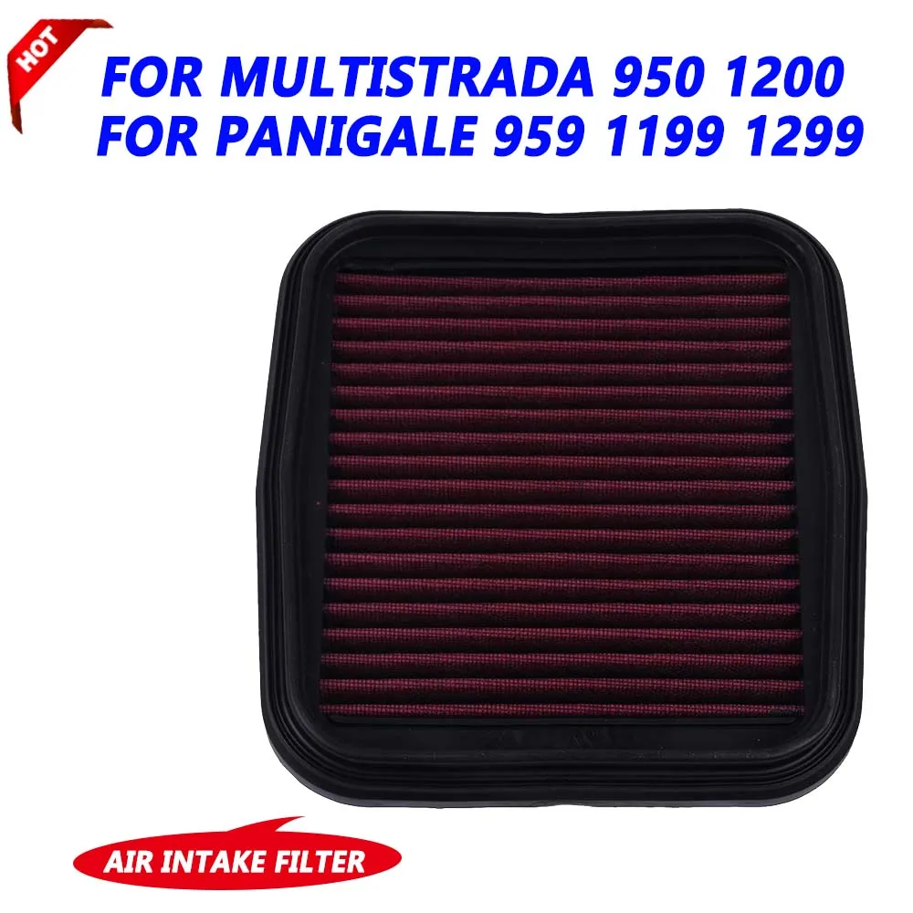 For DUCATI Multistrada 1260 1260S 950 950s Panigale 899 959 1199 1299 V2 2020 Motorcycle Accessories Air Intake Filter Cleaner