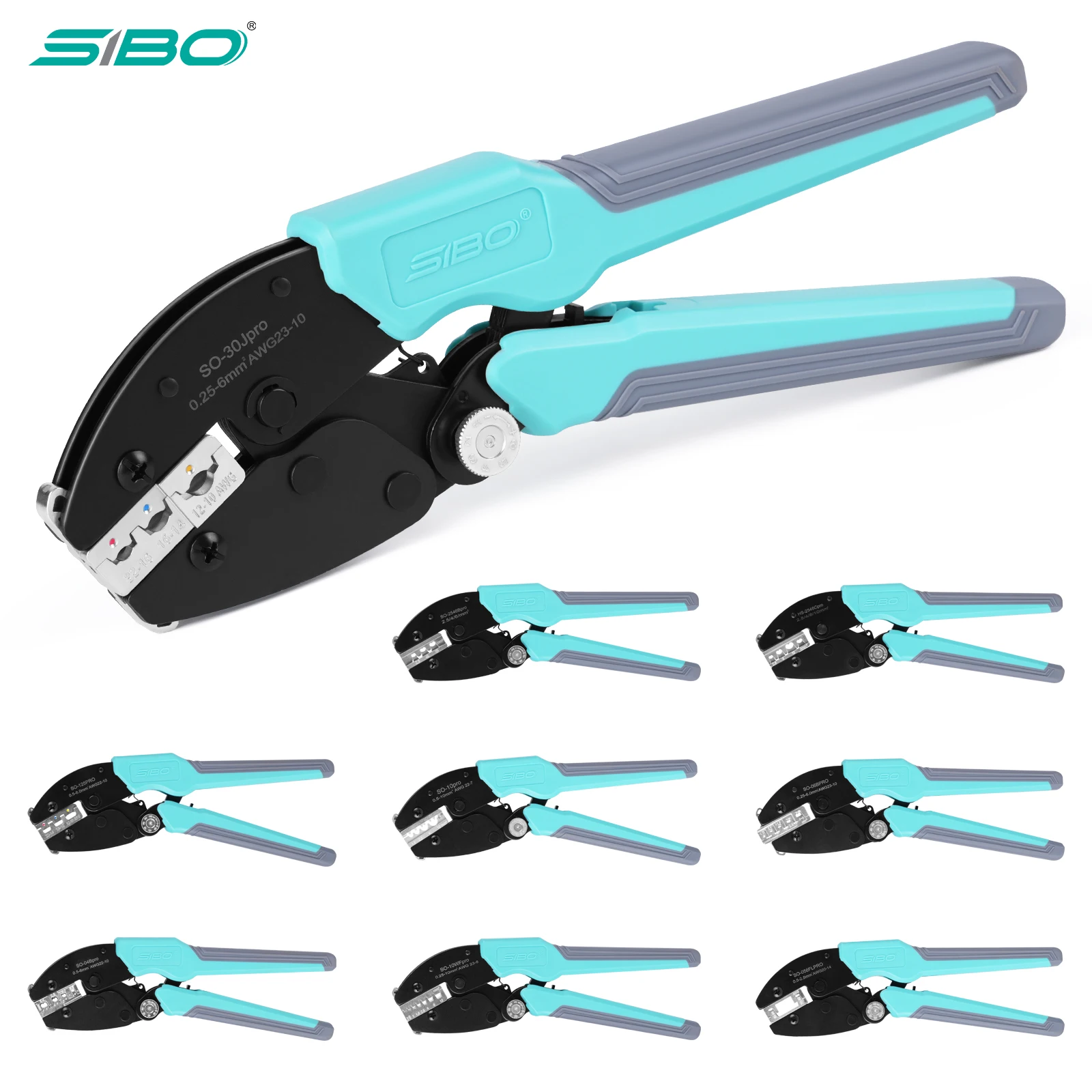Mc4 Crimping Tool - เครื่องมือย้ำสายไฟแบบมืออาชีพสำหรับช่างไฟฟ้า ใช้กับขั้วต่อแบบ Open Barrel Ferrule, MC4,