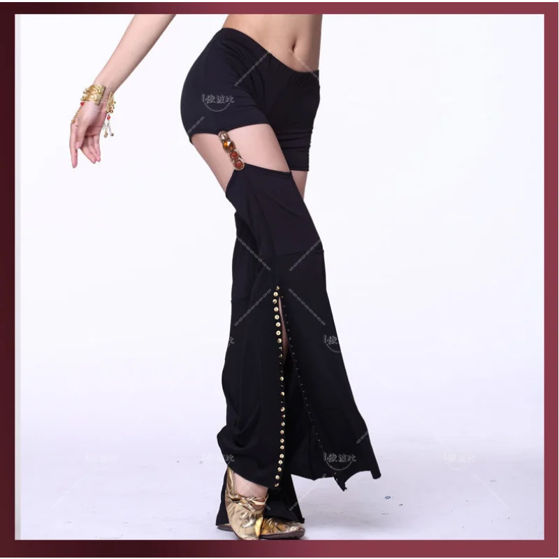 New belly dance costumes senior sexy crystal cotton stones  belly dance  pants for women belly dance  trousers