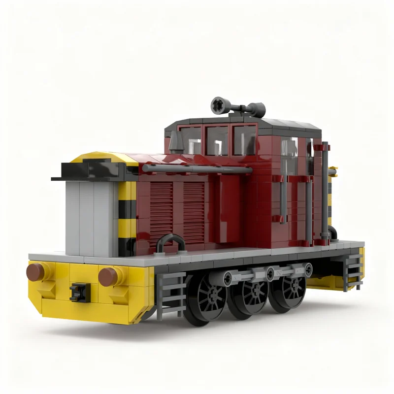 

428pcs MOC Salty Dockyard Diesel Train Model Building Blocks Construction Toy Christmas Gifts DIY Creative Idea Education Brick