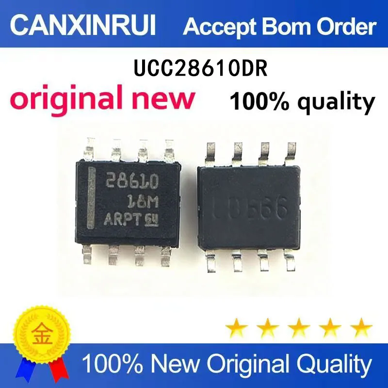 

(5-100 Pieces) Brand new original surface mount integrated circuit UCC28610DR silk screen 28610 SOP-8 in stock chip