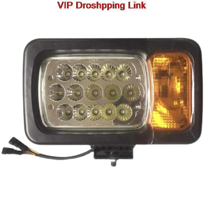 

Factory direct sale /For loader forklift parts LED XGMA XG955 956 com headlight with turn signal assembly high quality