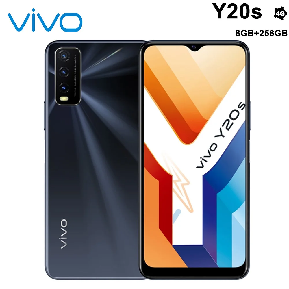 vivo Y20SVIVO Y20S 4G full Netcom dual-sim dual-standby smart phone 6.51-inch IPS screen HD screen 8GB+256GB/5000mAh