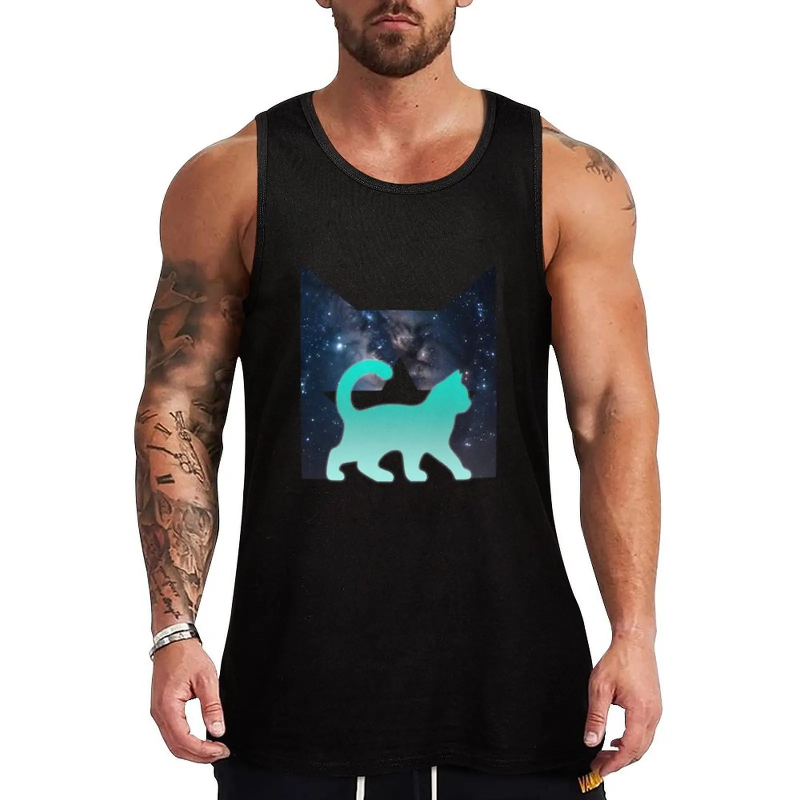 Warrior cats star clan Tank Top Flexible Tank Top Stretch Fabric Casual Sleeveless