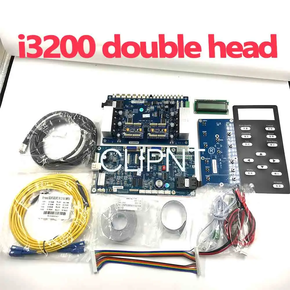 CLIPNT Hoson Double head Board kit for Ep-son I3200 printhead board kit for uv/ water based/Eco solvent printer network version