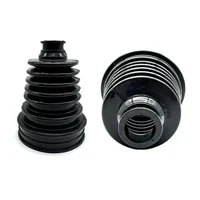 Bota de junta CV exterior de silicona Universal, mejora la bota CV gruesa, estiramiento suave, retención de elasticidad, larga vida, negro y azul