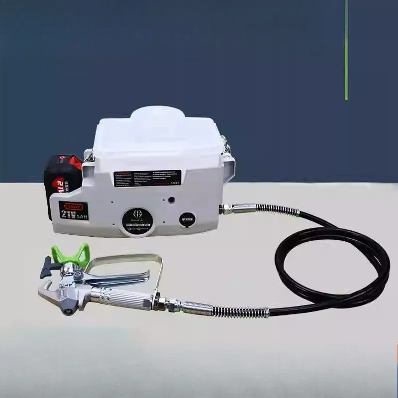 21V  Lithium Battery Wireless Paint Spraying Machine, Latex Paint Wall Repair Machine, Paint Spraying Machine UK/AU/US/EU Plug