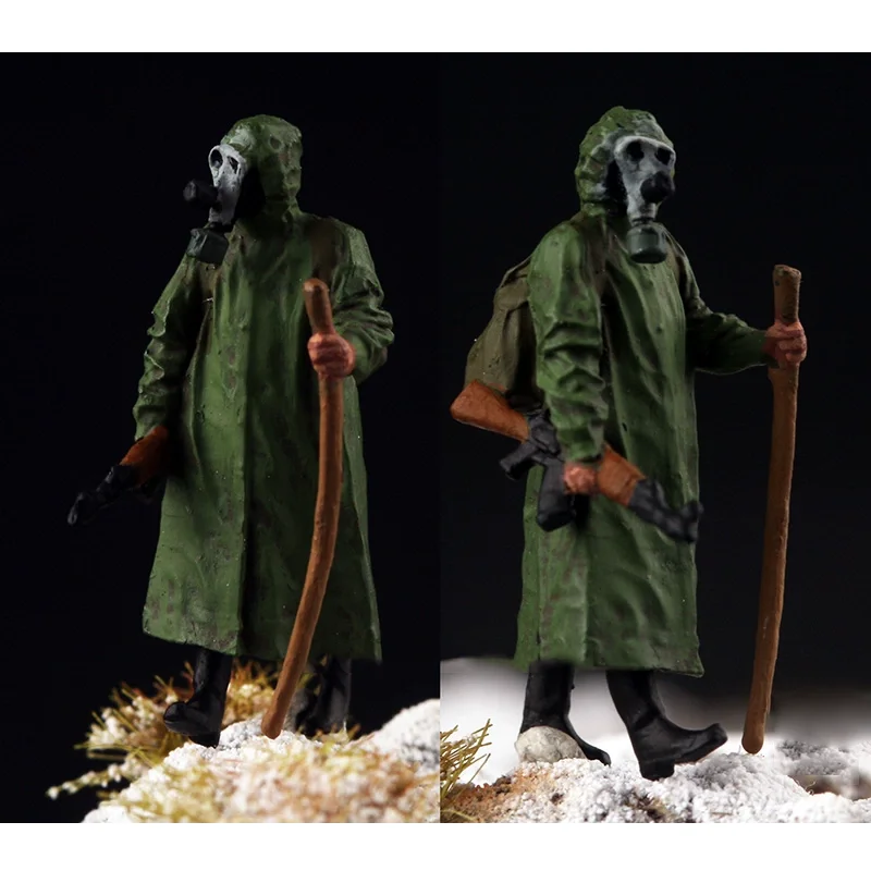 1/72 Scale Chernobyl Antichemical Corps Soldiers 1 pcs Figures Model Toys DIY Scene Accessory Action Figure Dolls Display Gifts