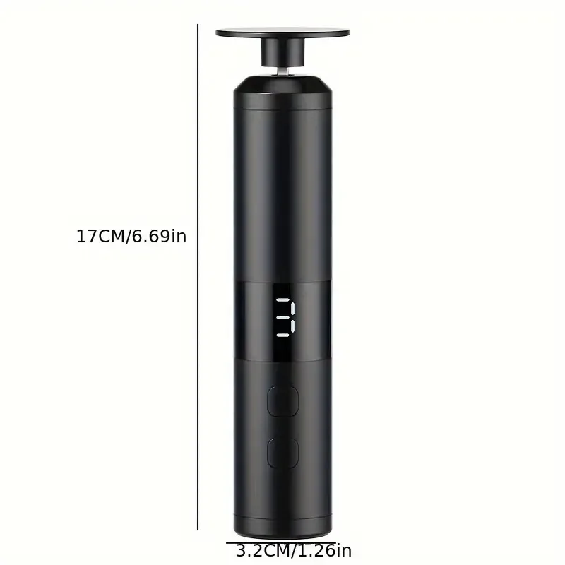 Electric 2-in-1 foot grinder and nail grinder - USB foot repair equipment with 3-speed adjustment and 16 interchangeable heads