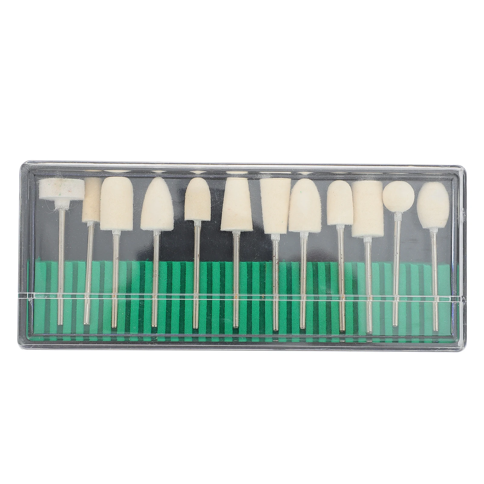 

Nail Drill Bit Attachments Cone Shaped Wool Grinding Head Manicure Tools Durable Quality Nail File Bits Accessories