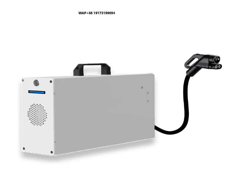 

Портативная зарядная станция постоянного тока 7 кВт: Высокоэффективная мобильная зарядка для электромобилей (Plug-and-Charge)