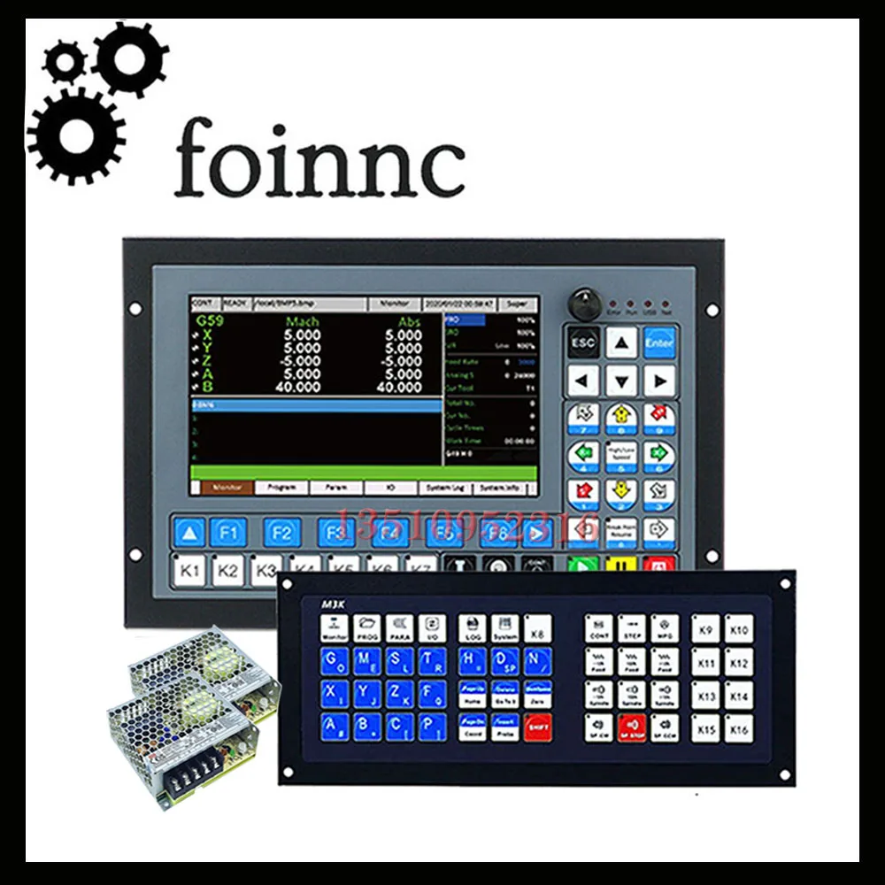 

Ddcs-expertcnc Offline Controller Newly Upgraded 3/4/5 Axis 1mhz G-code U Disk For Cnc Machining And Engraving +75w24vdc