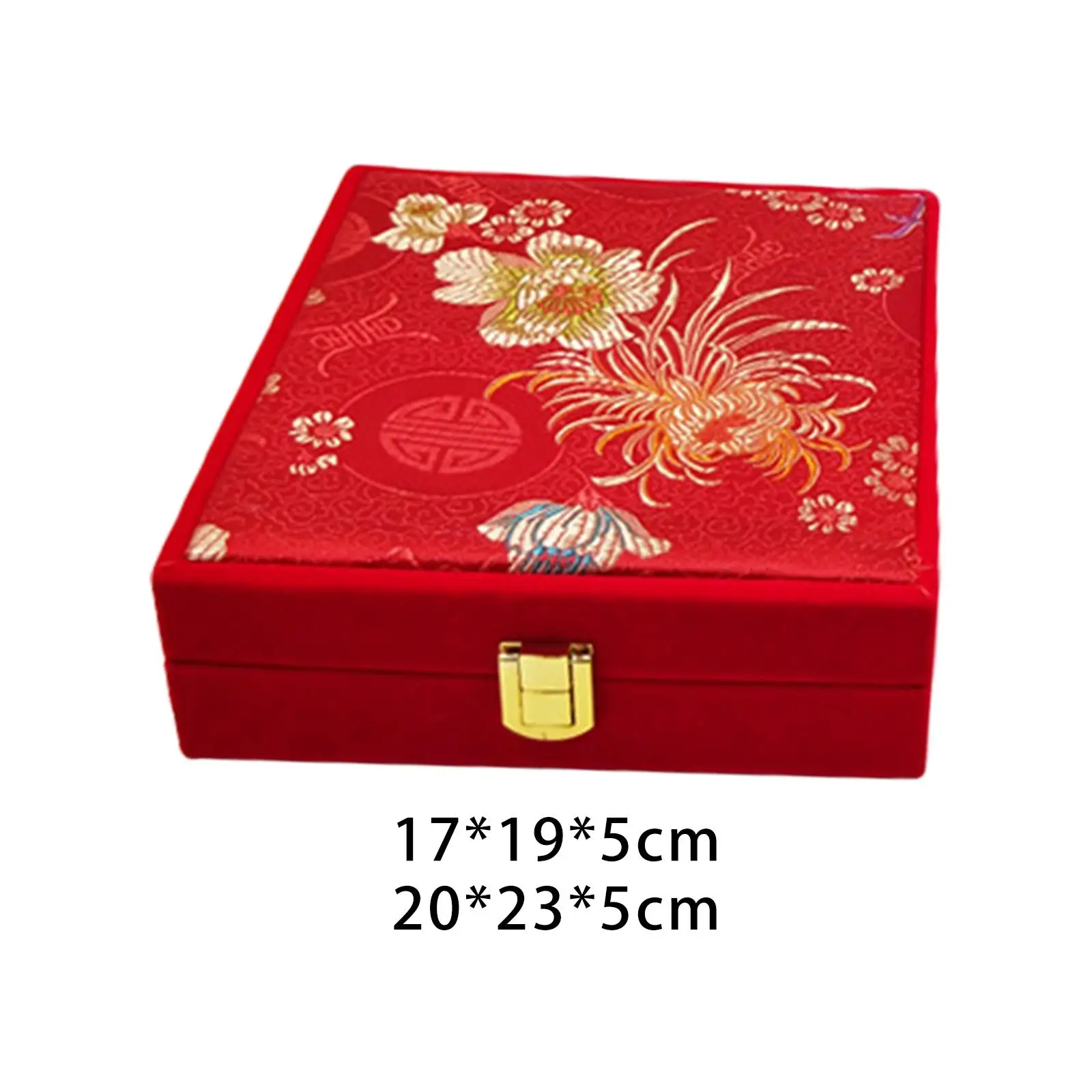 Velvet Jewelry Display Box Trinket Bride Jewelry Rings Multifunction Showcase Container Storage Case for Anniversary Day Wedding