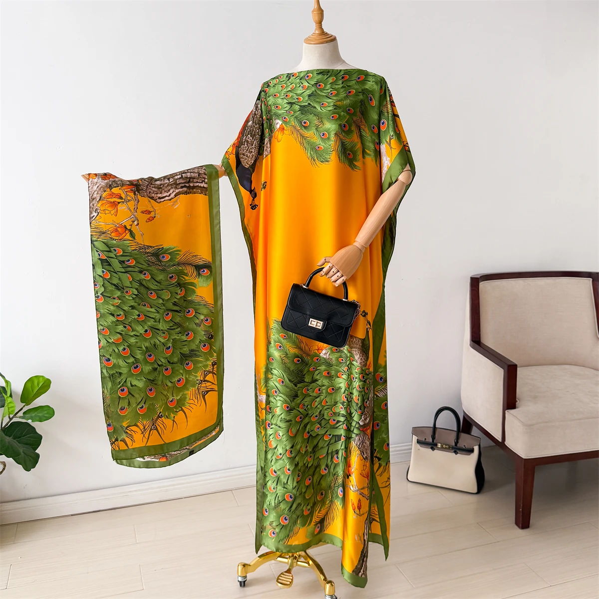 

Новинка 2025 года, Дубай, Абая для женщин, летнее хлопковое платье с короткими рукавами, свободное женское платье макси с золотым тиснением, исламское африканское платье с большим шарфом