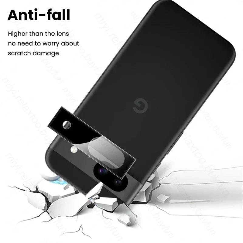 1-3 шт. 3D изогнутое стекло для камеры Google Pixel8a Pixel 8a 5G 9H закаленное стекло HD Защитные пленки для объектива Googel Pixle 7 8 Pro 7a 6a 5G