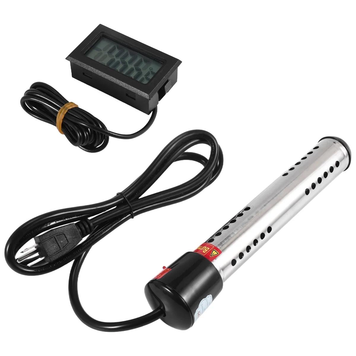 Immersion Heater, Portable Electric Submersible Instant Water Heater, Used in Swimming Pool Tub Bathtub US Plug-LITE