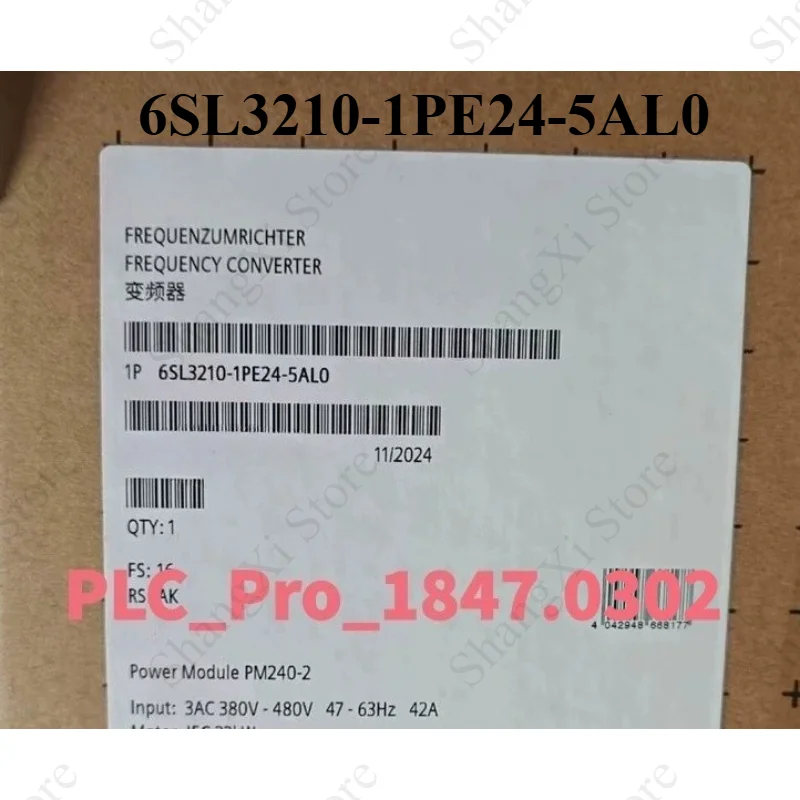 1PC Brand New 6SL3210-1PE24-5AL0 6SL3 210-1PE24-5AL0  Suitable For 22kw Motors Fast Delivery