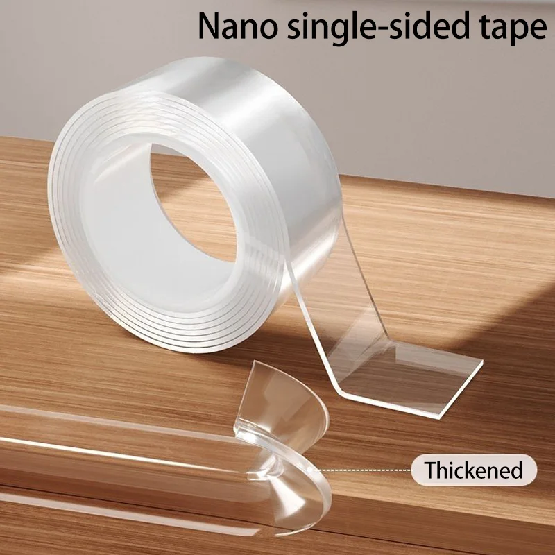 

nano tape is traceless, transparent, high-viscosity, double-sided tape, strong adhesion kitchen household waterproof