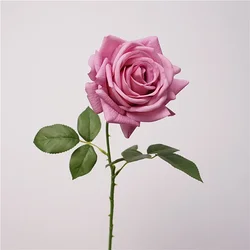5Pc Moisturizing Feel Real Touch Rose Flower Artificial Flowers Wedding Decor Mariage Rose Bouquet Home Event Decor Party Floral