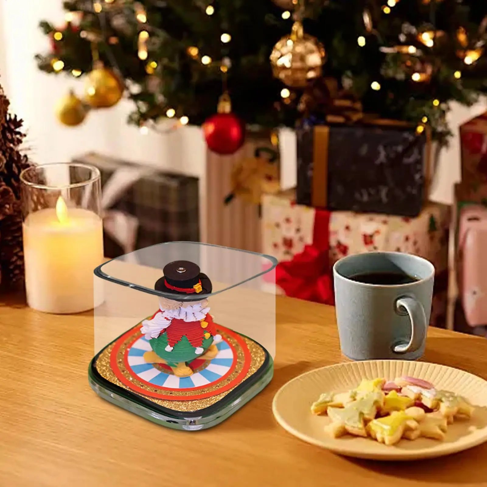 Timepiece Calendar 3D Clown Cutout Art Calendar Memo Pad Organizer Schedule Notepad For Time Management Daily Planning Chore