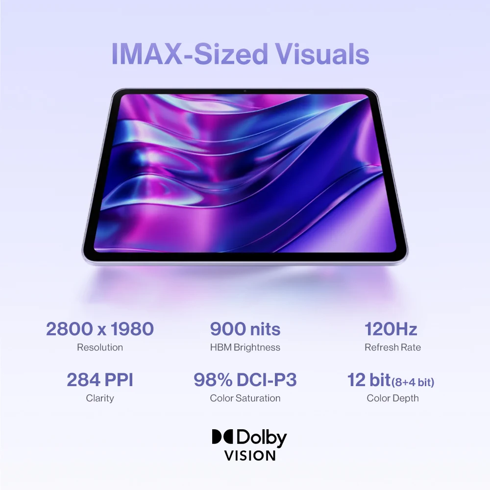 Versión global OnePlus Pad GO 2 8+128 GB WiFi, 8+256 5G, pantalla de 12,1 pulgadas y 2,8k, 10 050 mAh 33 W, OxygenOS 16, Wi-Fi 6, Bluetooth 5.4 3