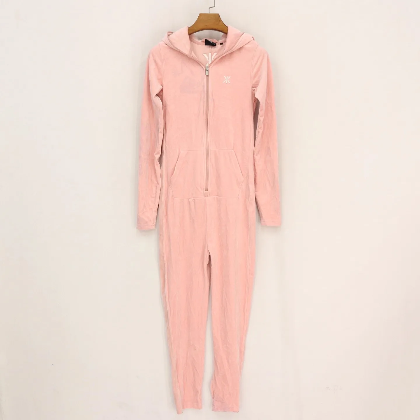 Gold Velvet Onesie Couple Parent-Child Fly Outfit ex Multi-Color High Waist Straight Leg Pants Polyester Fiber