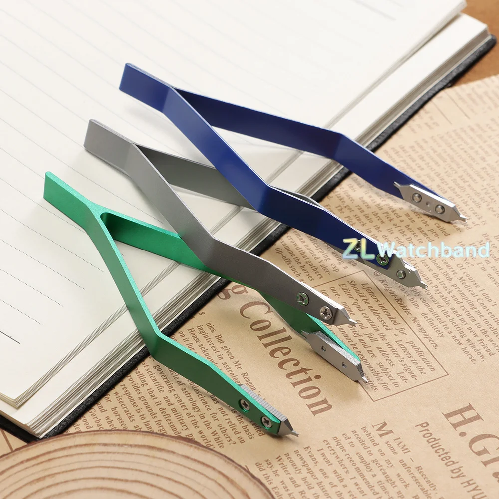 7825 VShaped Metal Watch Spring Bar Remover Tweezer Clips High Hardness Precision Watch Repair Tool Accessory For Watchmaker