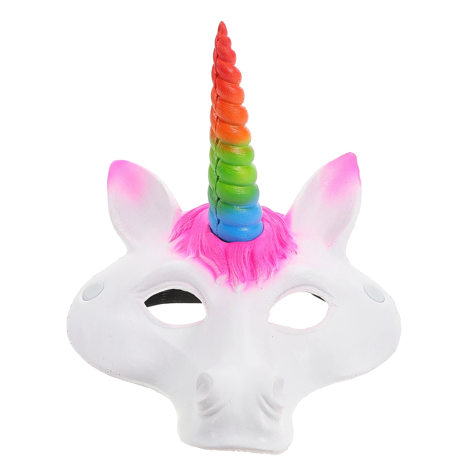 

Unicorn Mask 3D PU Foam Funny Halloween Masks Retro Masquerade Ball Carnival Costume Party Accessories