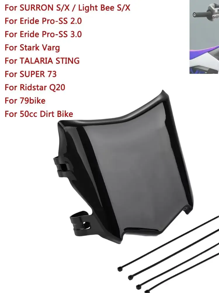 AliExpress NONE Electric Bike Number Plate For Surron S X Motorcycle Accessories Front License Plate For Stark Varg Talaria Sting Q20 Dirt EBike